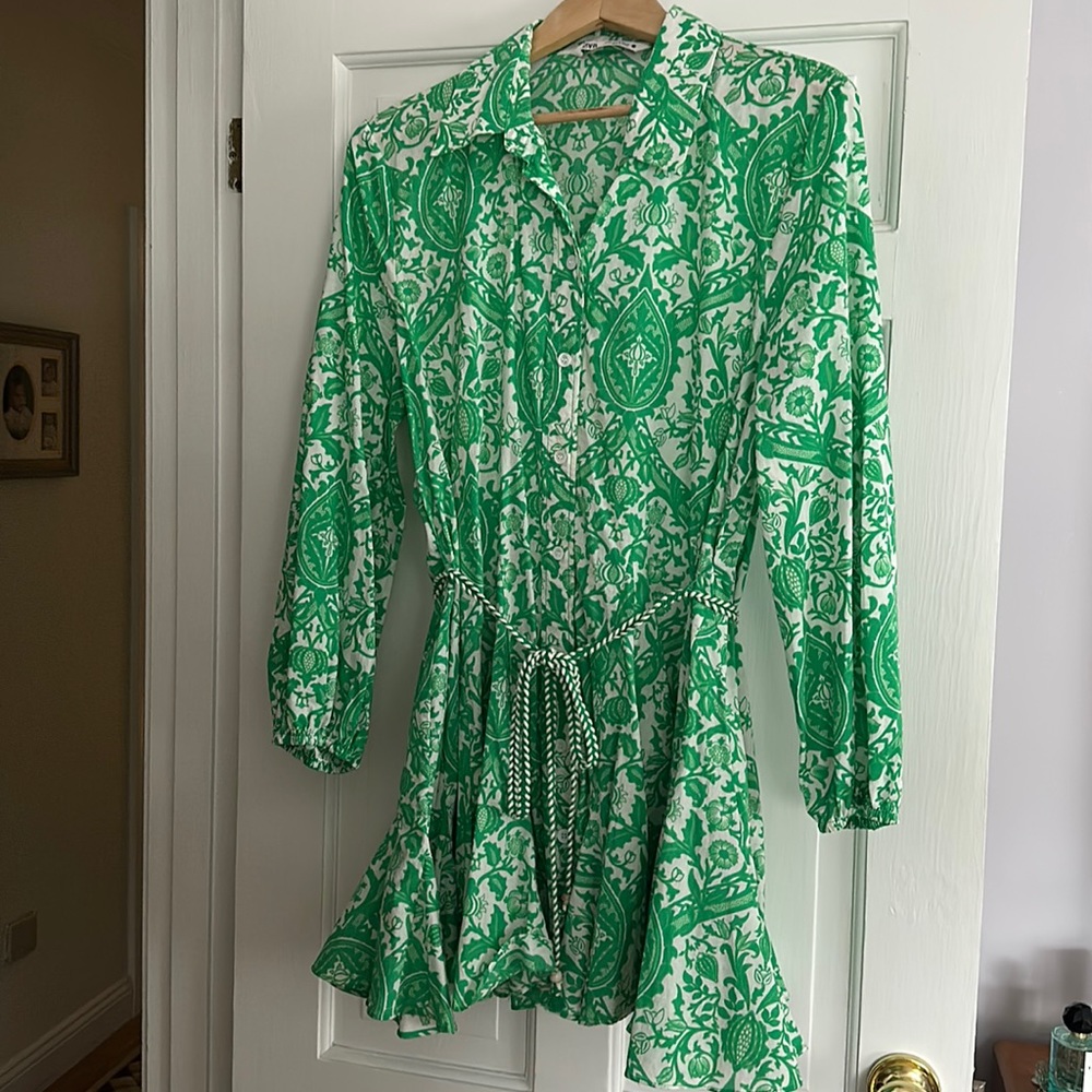 ZARA spring pattern dress